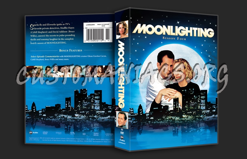 Moonlighting Season 4 dvd cover