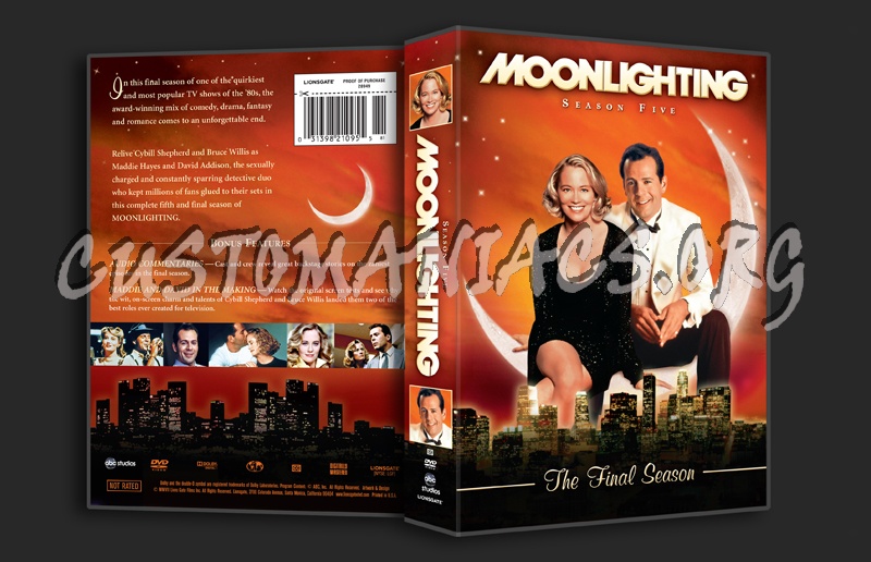 Moonlighting Season 5 dvd cover
