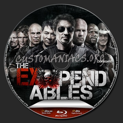  blu-ray label