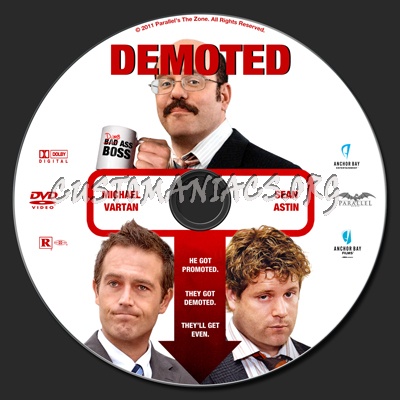 Demoted dvd label