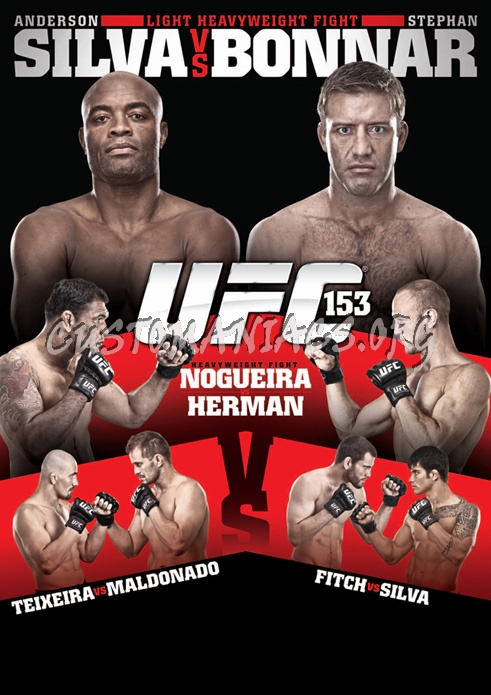UFC 153 Silva vs. Bonnar Poster 