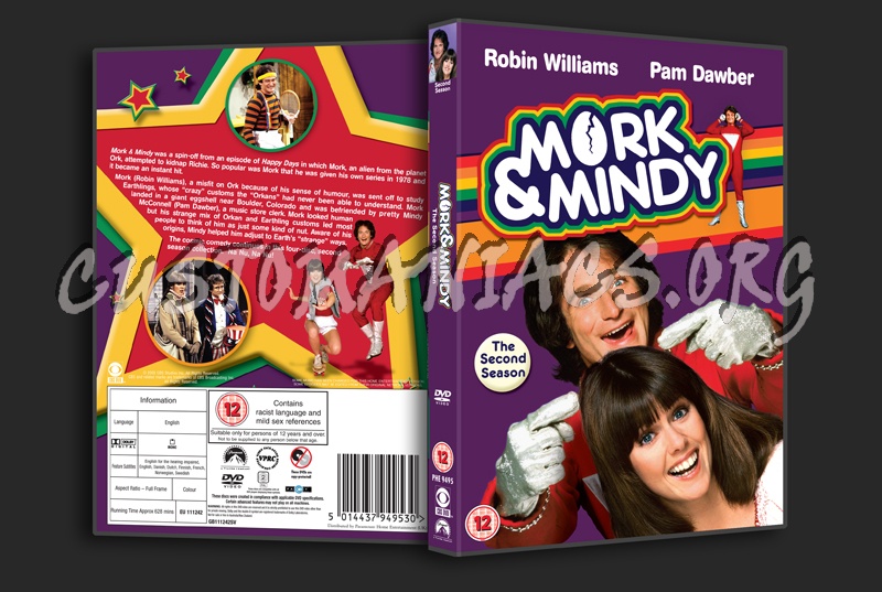 Mork & Mindy Season 2 dvd cover