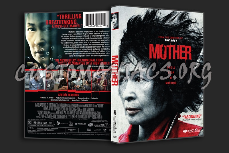 Mother dvd cover