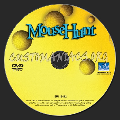 MouseHunt dvd label