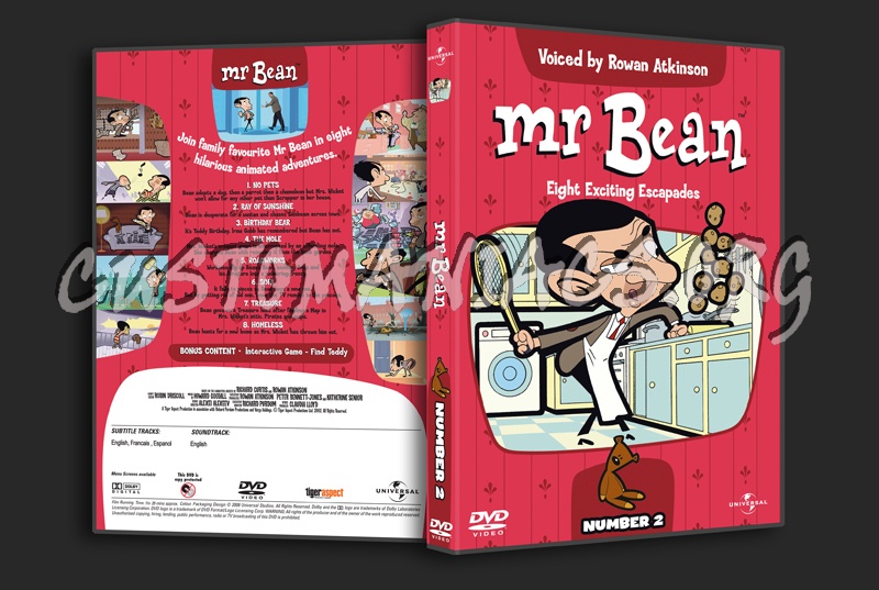 Mr Bean Number 2 dvd cover