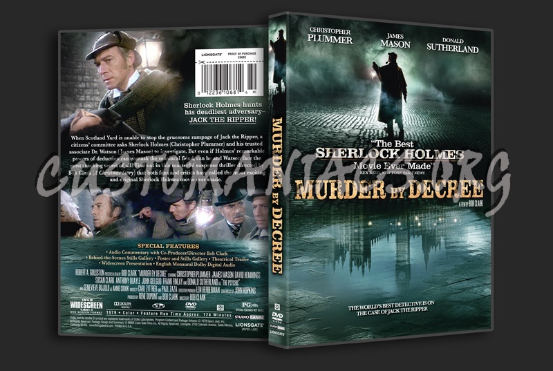 Murder by Decree dvd cover