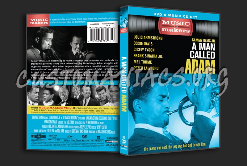 Music Makers A Man Called Adam dvd cover