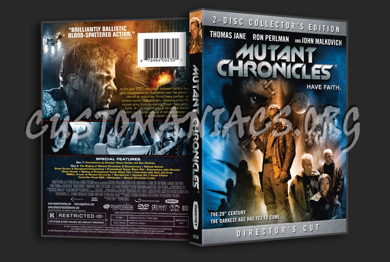 Mutant Chronicles dvd cover