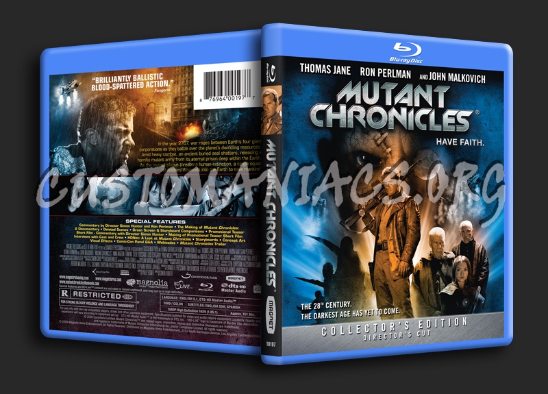 Mutant Chronicles blu-ray cover