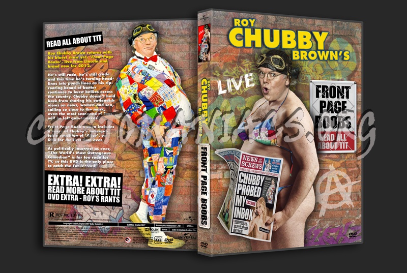 Roy Chubby Brown: Front Page Boobs dvd cover