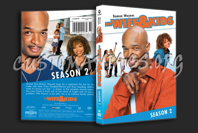 My Wife & Kids Season 2 dvd cover