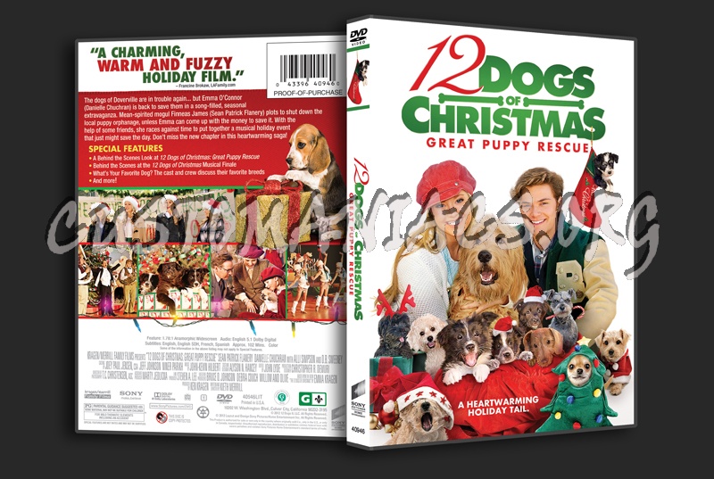 12 Dogs of Christmas: Great Puppy Rescue dvd cover
