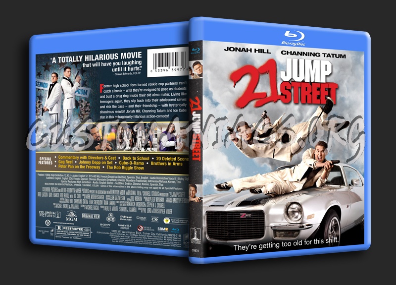 21 Jump Street blu-ray cover