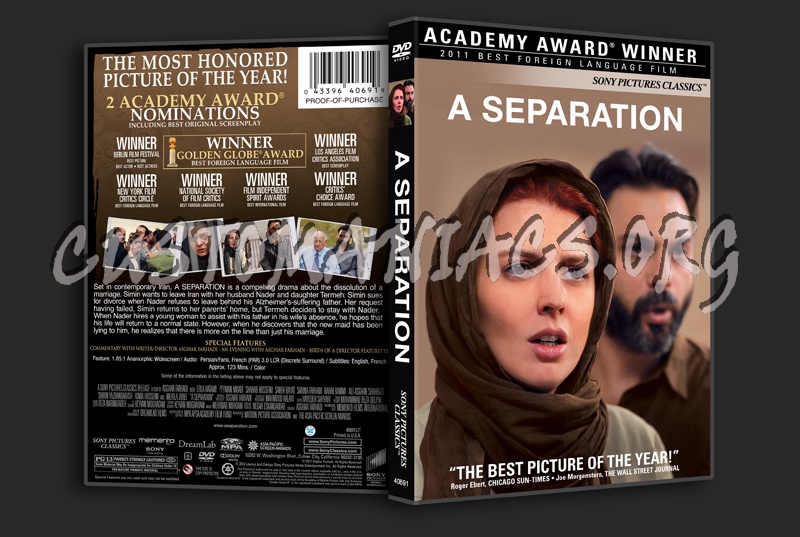 A Separation dvd cover