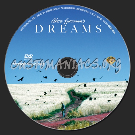Akira Kurosawa's Dreams dvd label