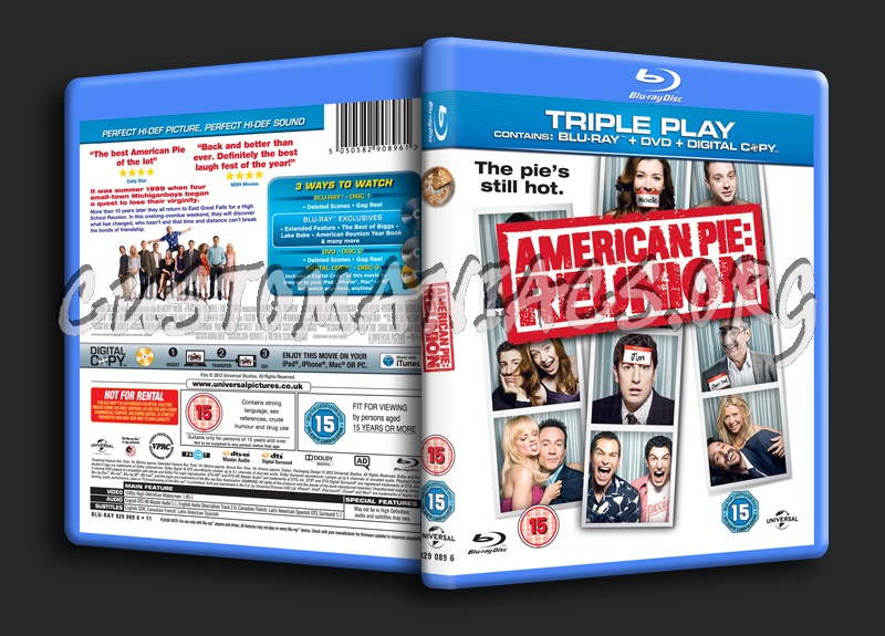 American Pie Reunion blu-ray cover