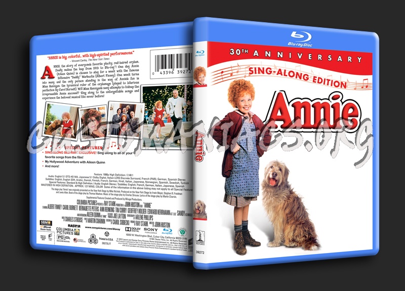 Annie blu-ray cover