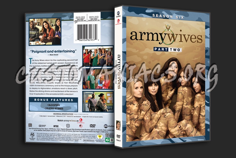 Army Wives Season 6 Part 2 dvd cover