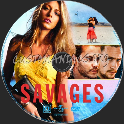 Savages dvd label