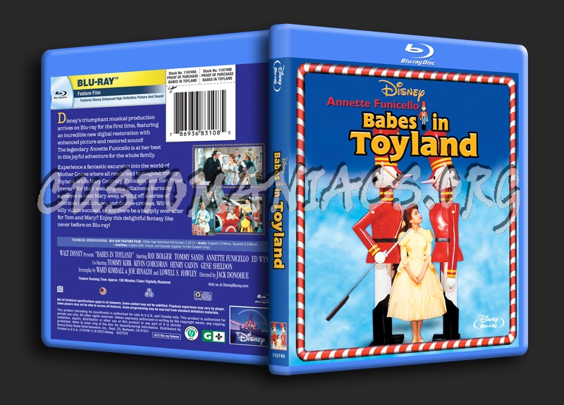 Babes in Toyland blu-ray cover