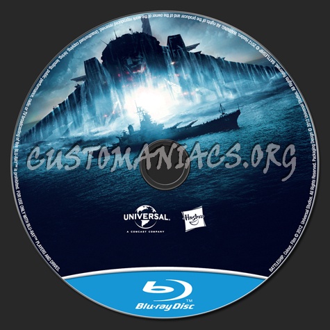 Battleship blu-ray label