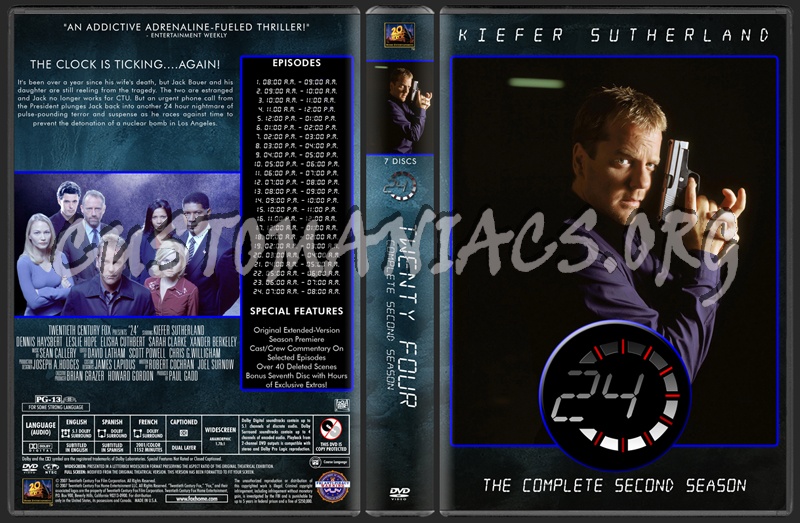 24 TV Collection dvd cover