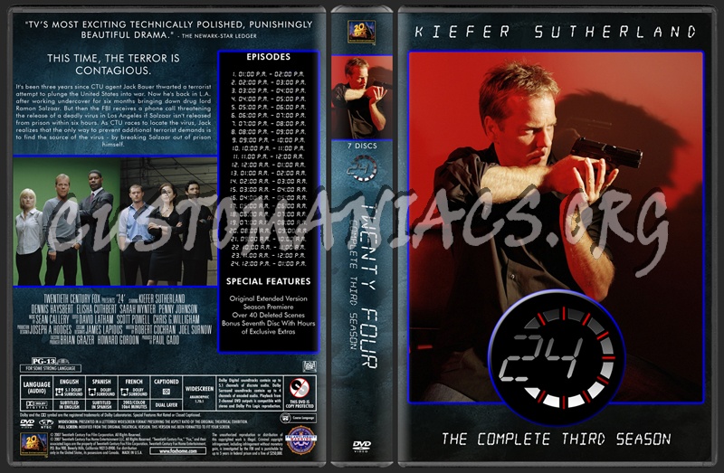 24 TV Collection dvd cover