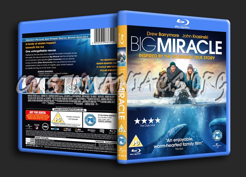 Big Miracle blu-ray cover