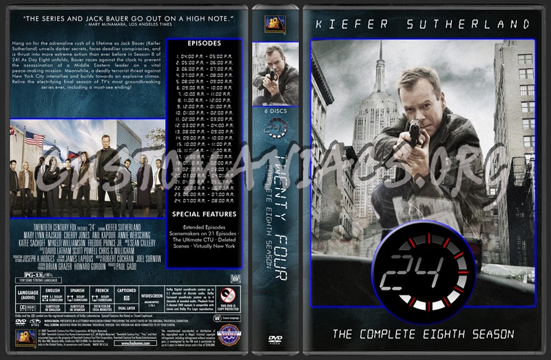 24 TV Collection dvd cover