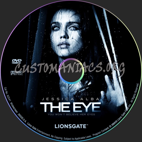 The Eye dvd label