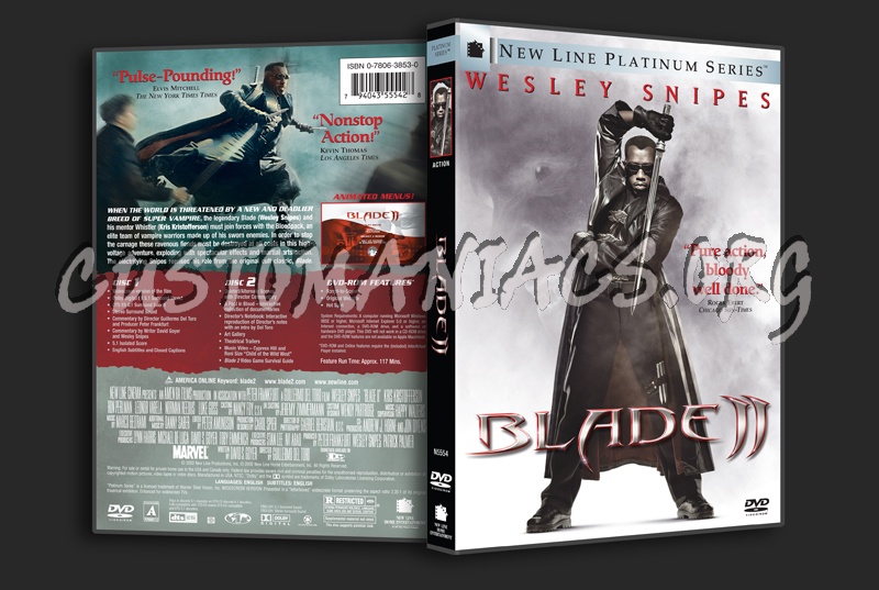 Blade 2 dvd cover