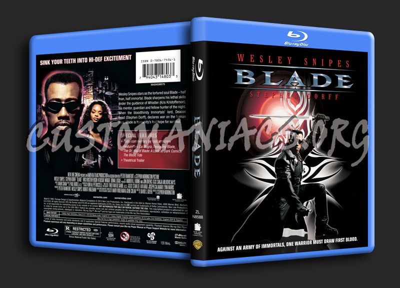 Blade blu-ray cover