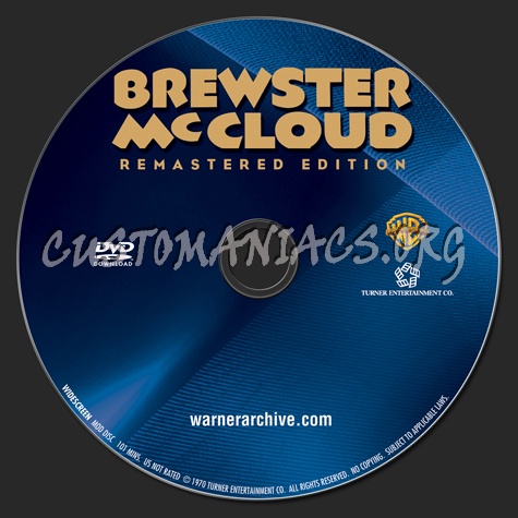 Brewster McCloud dvd label