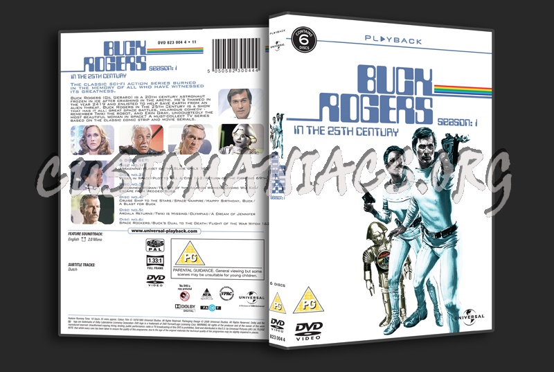 Buck Rogers in the 25th Century Season 1 dvd cover