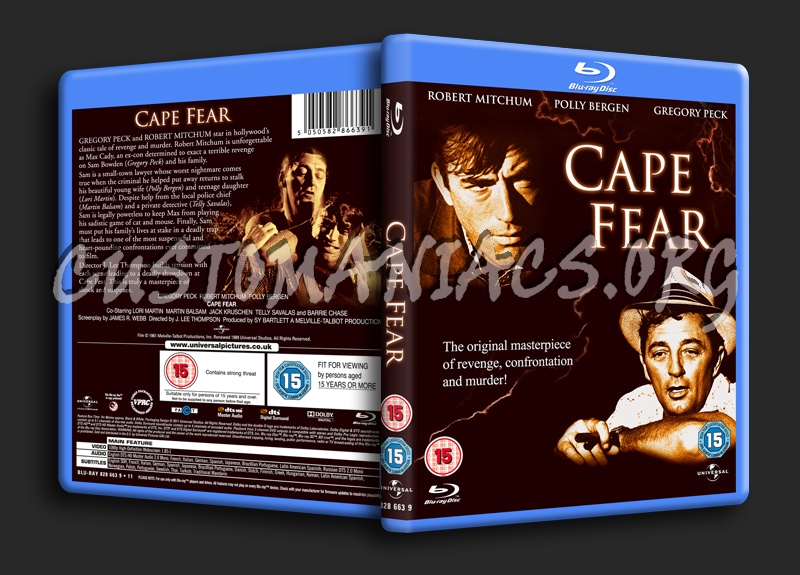 Cape Fear (1961) blu-ray cover