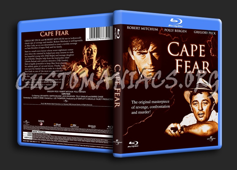 Cape Fear (1961) blu-ray cover