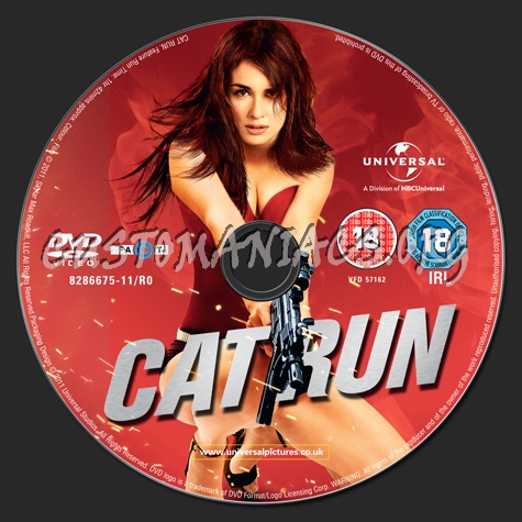 Cat Run dvd label