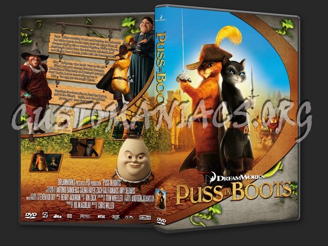Puss in Boots ( The Animation Collection ) dvd cover