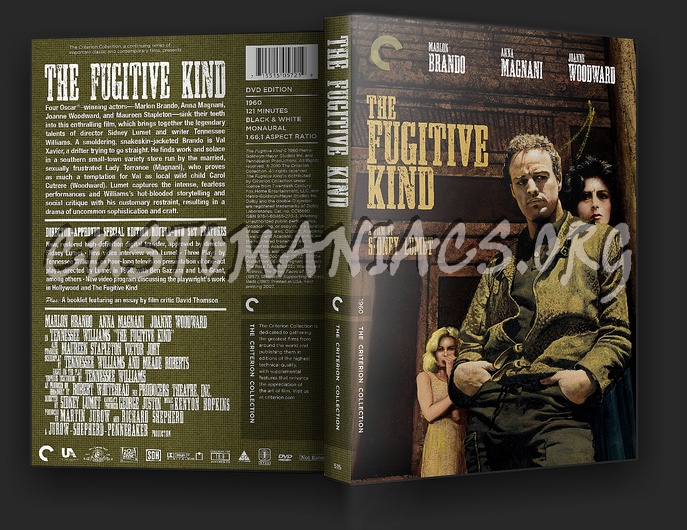 515 - The Fugitive Kind dvd cover