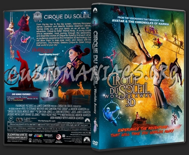 Cirque du Soleil Worlds Away (2012) dvd cover