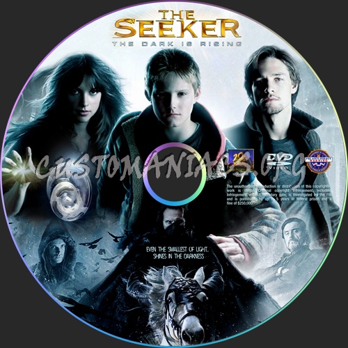 The Seeker The Dark is Rising dvd label