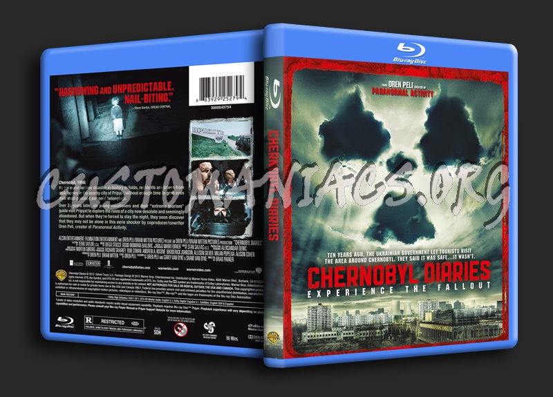 Chernobyl Diaries blu-ray cover