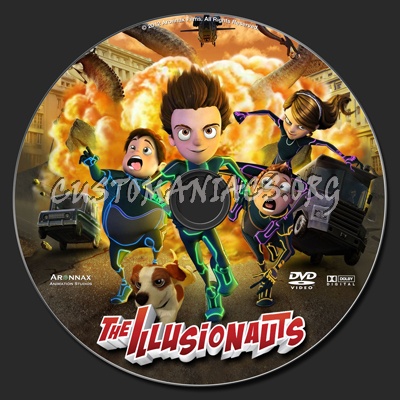 The Illusionauts (Los Ilusionautas) dvd label