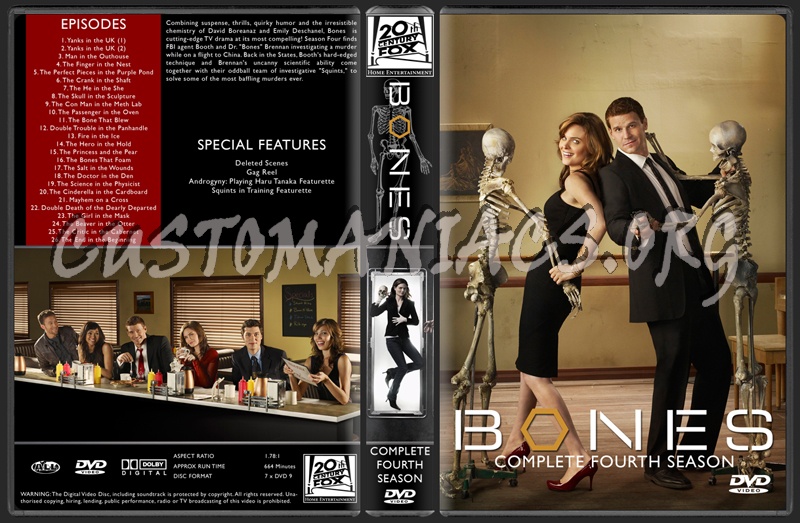 Bones TV Collection dvd cover
