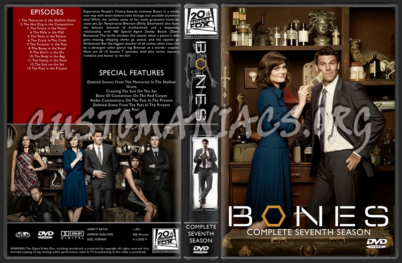 Bones TV Collection dvd cover