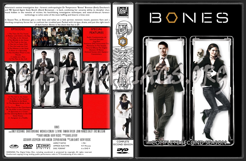 Bones - Tv Collection dvd cover