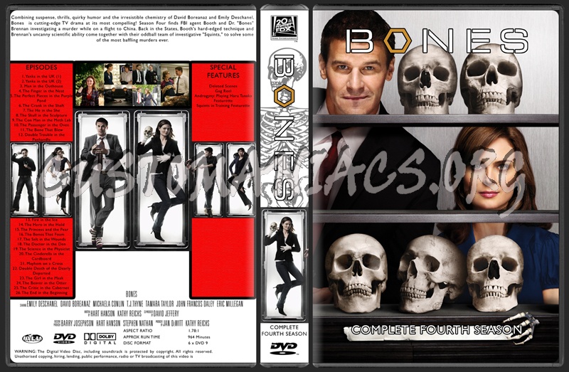 Bones - Tv Collection dvd cover