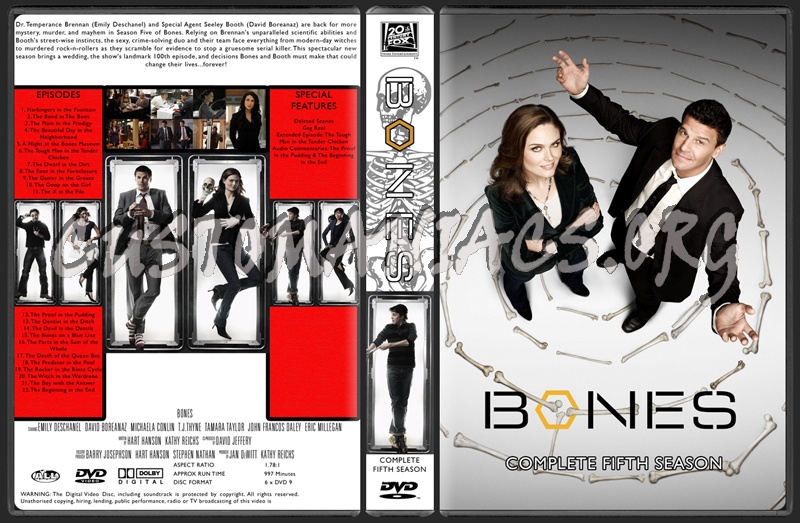 Bones - Tv Collection dvd cover