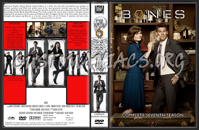 Bones - Tv Collection dvd cover