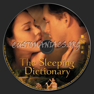 The Sleeping Dictionary dvd label